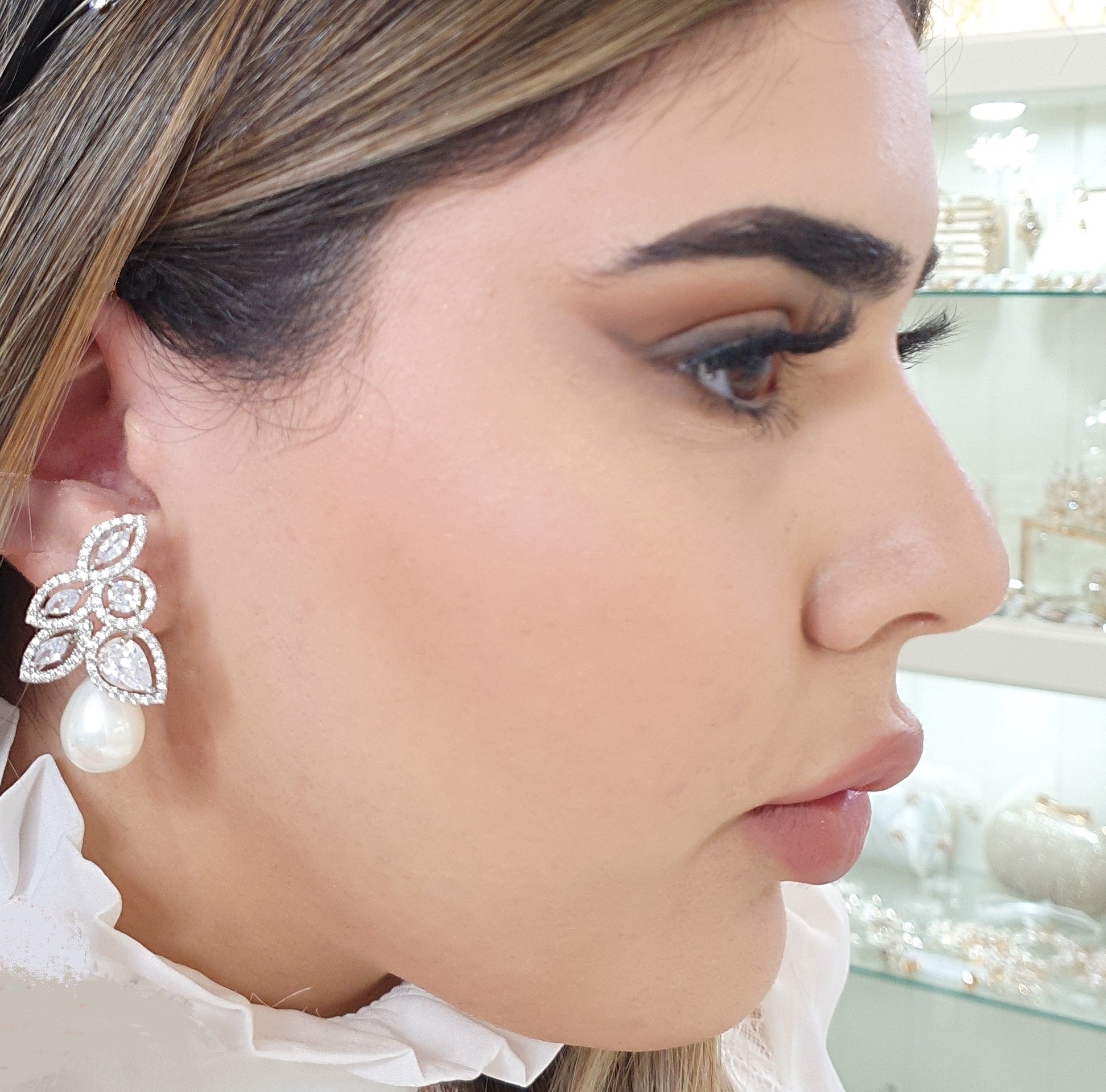 Seraphina Earrings | Verona Earrings | Elara Earrings | Bellissima Earrings | Vespera Earrings | Luciana Earrings | Aria Earrings |  | Evelina Earrings | Mirabella Earrings