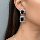 ANNETTE BLACK EARRINGS