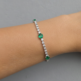 ANNETTE EMERALD BRACELET