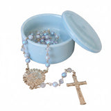 SMALL ROUND CERAMIC JEWELLERY BOX