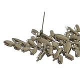 BORG CRYSTAL BROOCH