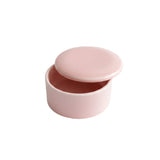 SMALL ROUND CERAMIC JEWELLERY BOX