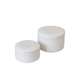 MEDIUM ROUND CERAMIC JEWELLERY BOX
