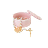 SMALL ROUND CERAMIC JEWELLERY BOX