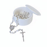 SMALL ROUND CERAMIC JEWELLERY BOX